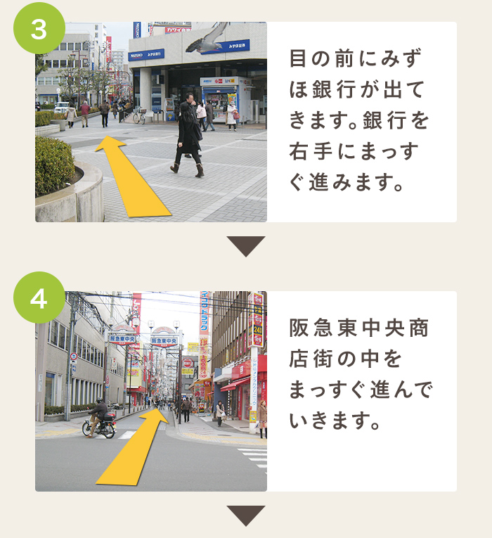 阪急茨木市駅からのアクセス方法